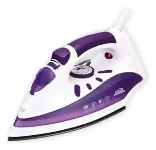 Plancha De Ropa Home Elements A Vapor Antiadherente-violeta