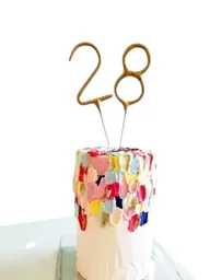 Vela Bengala Chispitas Cumpleaño Fiestas Aniversario Numero 8