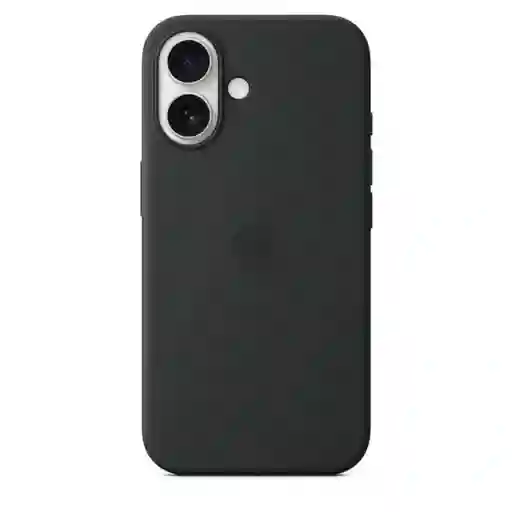 Silicon Case Iphone 16 Negro