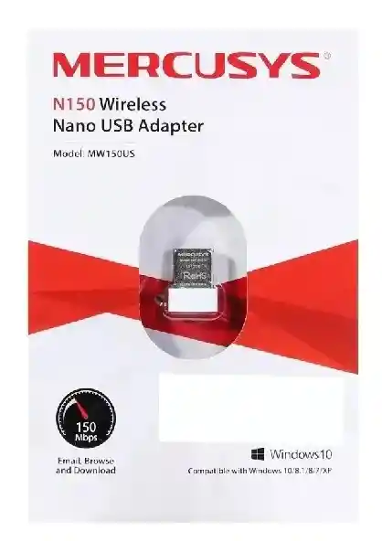 Tarjeta Red Inalámbrica Mercusys Mw150u