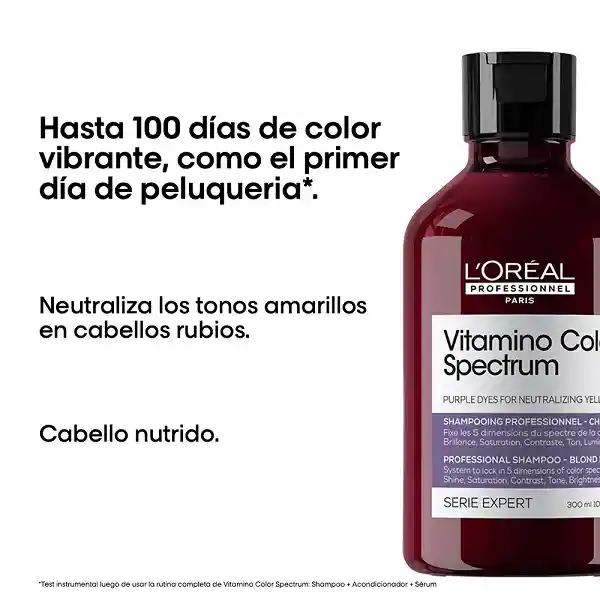 Shampoo Vitamino Spectrum Purple Loreal Professionnel 300ml
