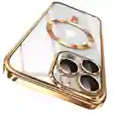 Estuche/case 15 Pro Max Dorado