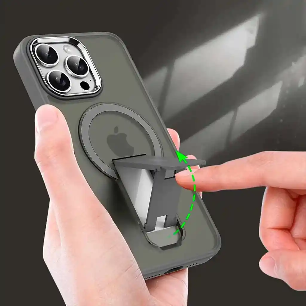Estuche/case Iphone 15 Pro Max Gris Magsafe