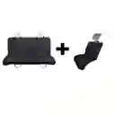 Combo 2 Forros Sillas Carro Perro Protector Auto Mascota