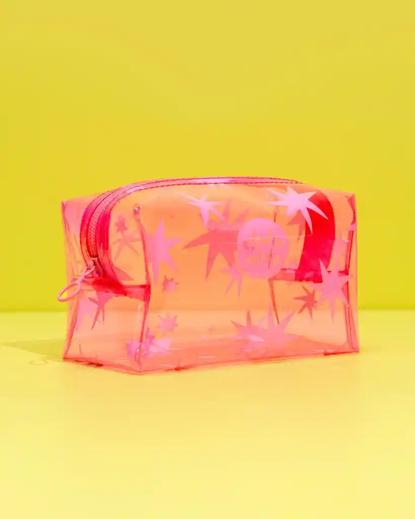Cosmetiquera Boxy Star Pink