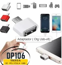 Adaptador Usb-v8 ( Otg Usb-v8)