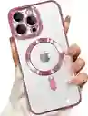 Estuche/case Iphone 15 Pro Max Rosa Magsafe
