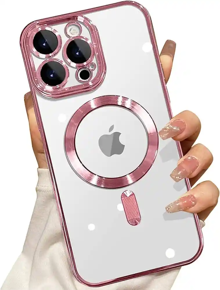 Estuche/case Iphone 15 Pro Max Rosa Magsafe