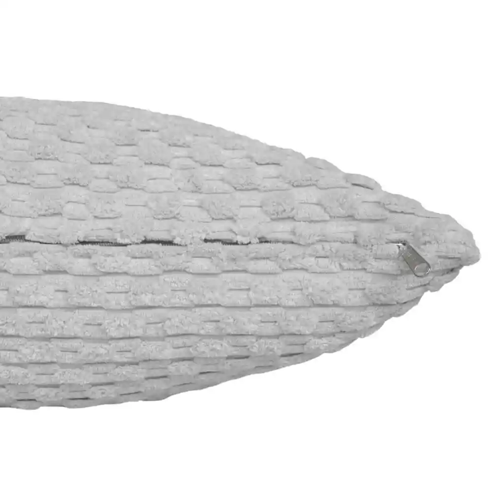 Cojin Kamuchy Jacquard 47x47cm Gris Poliester