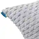 Cojin Kamuchy Jacquard 47x47cm Gris Poliester