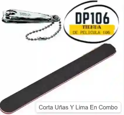 Corta Uñas Y Lima En Combo