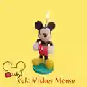 Vela De Cumpleaños Mickey Mouse