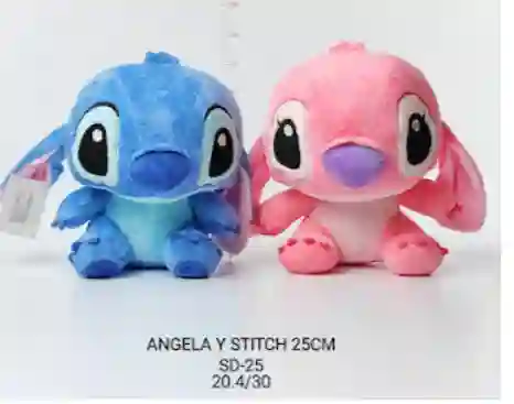 Stitch Peluche Rosado