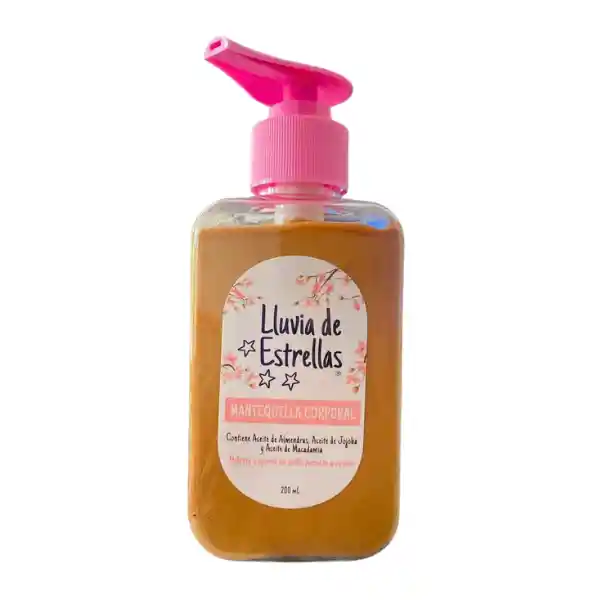Mantequilla Corporal Con Color Lluvia De Estrellas X 200ml
