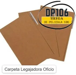 Carpeta Legajadora Oficio X 1 Und