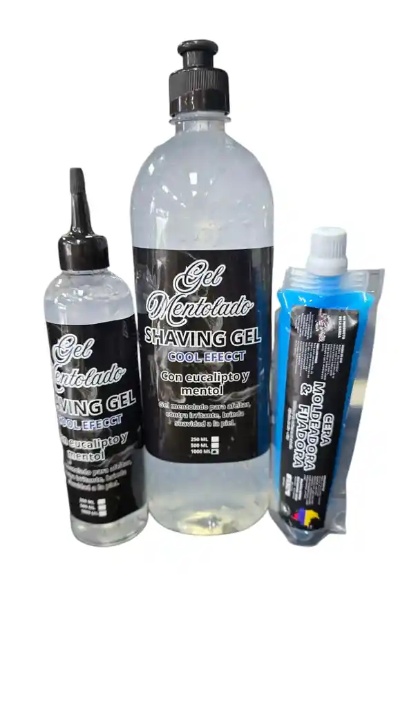 Combo Shaving Gel Y Cera Moldeadora