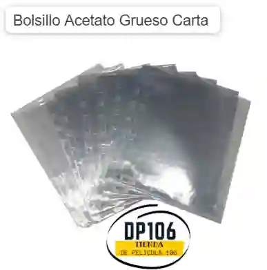 Bolsillo Acetato Grueso Carta X 1 Und