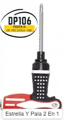 Destornillador De Estrella Y Pala 2 En 1