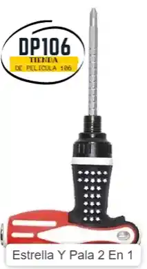 Destornillador De Estrella Y Pala 2 En 1
