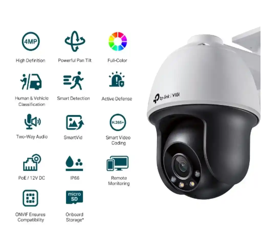 Cámara De Seguridad Externa C540 Vigi