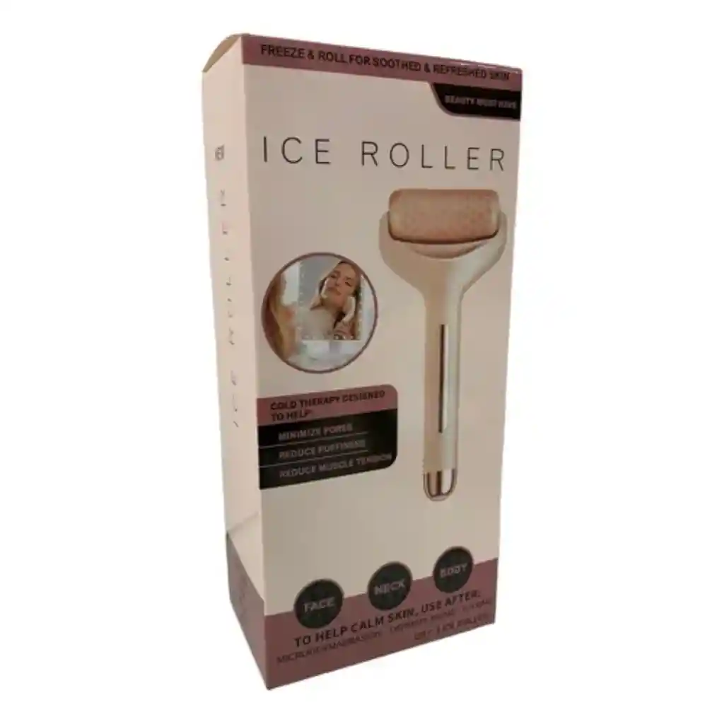 Rodillo Masajeador Facial Crioterapia Frio Hielo Ice Roller