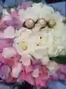 Bouquet Buchón Con 100 💯 Rosas En Tonos Pasteles 🌸🌷