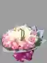 Bouquet Buchón Con 100 💯 Rosas En Tonos Pasteles 🌸🌷
