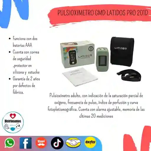Pulsioximetro Pro Latidos