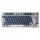 Teclado Gamer Mecánico Inalámbrico Royal Kludge Rkm75 Rgb 75% Ocean Blue (español)