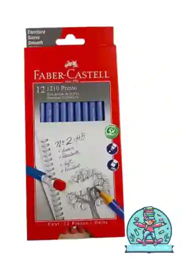 Lapiz Faber X12 Negro