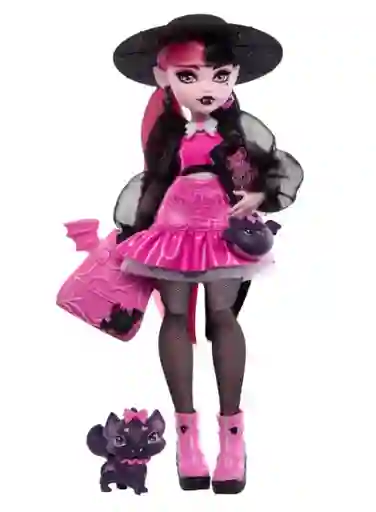 Draculaura De Monster High Con Mascota