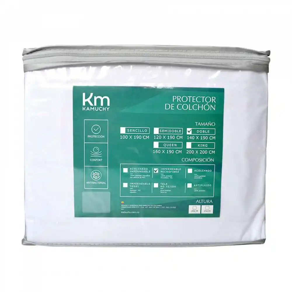 Protector Colchon Jersey Impermeable Doble