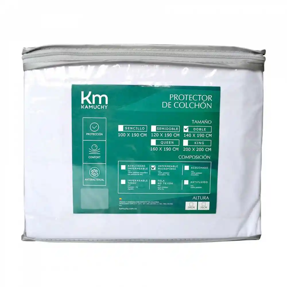Protector Colchon Jersey Impermeable Queen