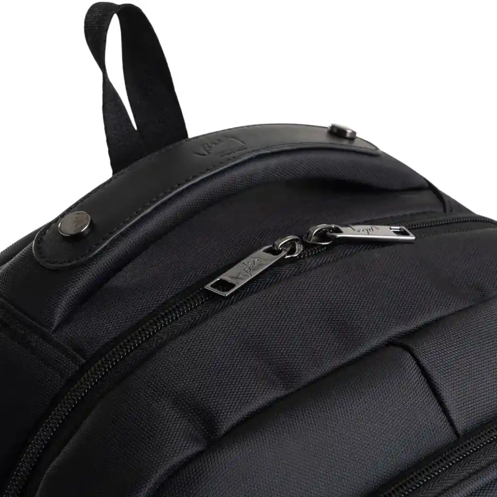 Maleta Morral Kaiser De Lona Velez Y Estilo Urbano Negro