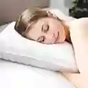 Almohadas Ortopédicas En Fibra Siliconada, Antiácaros, Funda Lavable 71x51 Cm