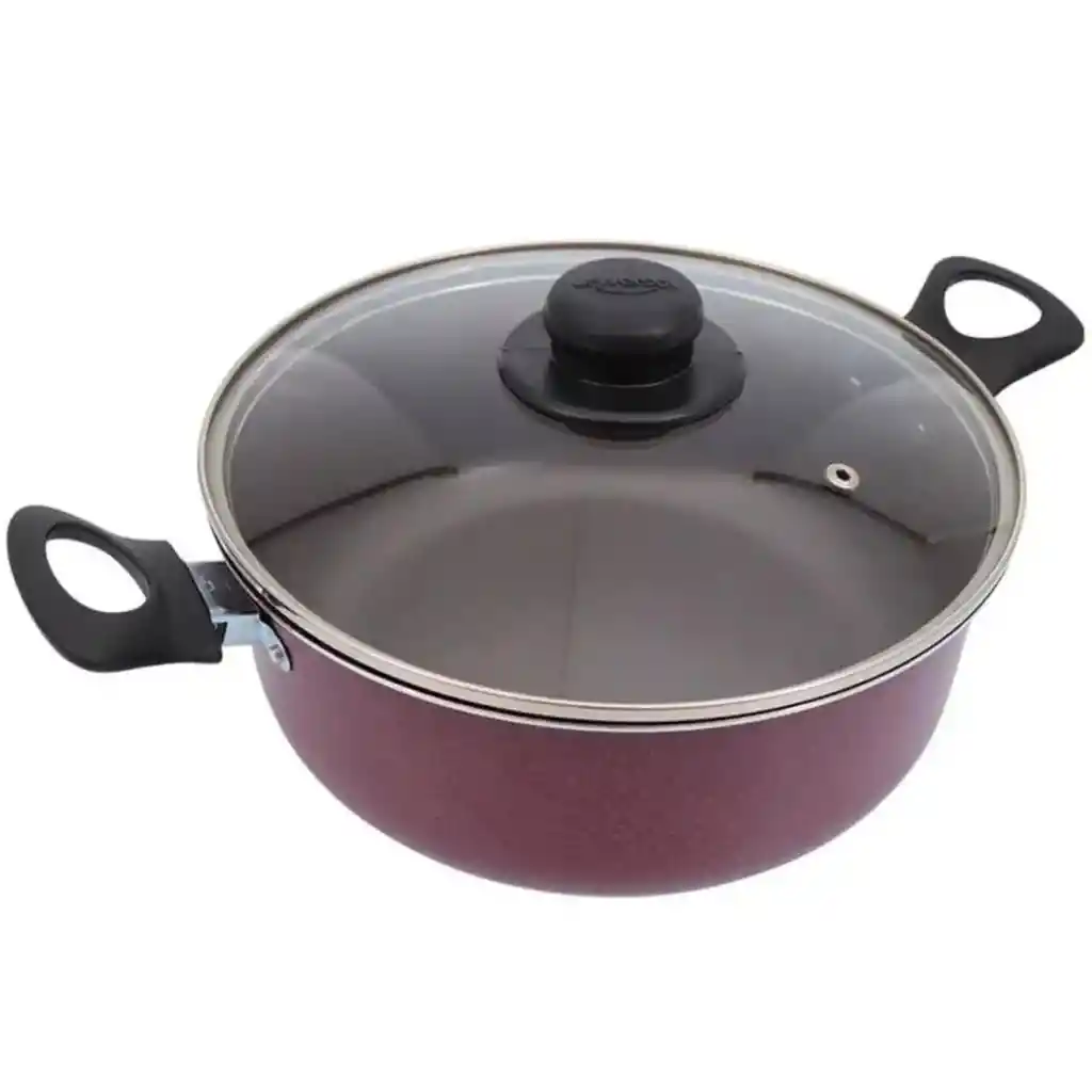 Bateria De Ollas Universal 10 Piezas Purpura L72459