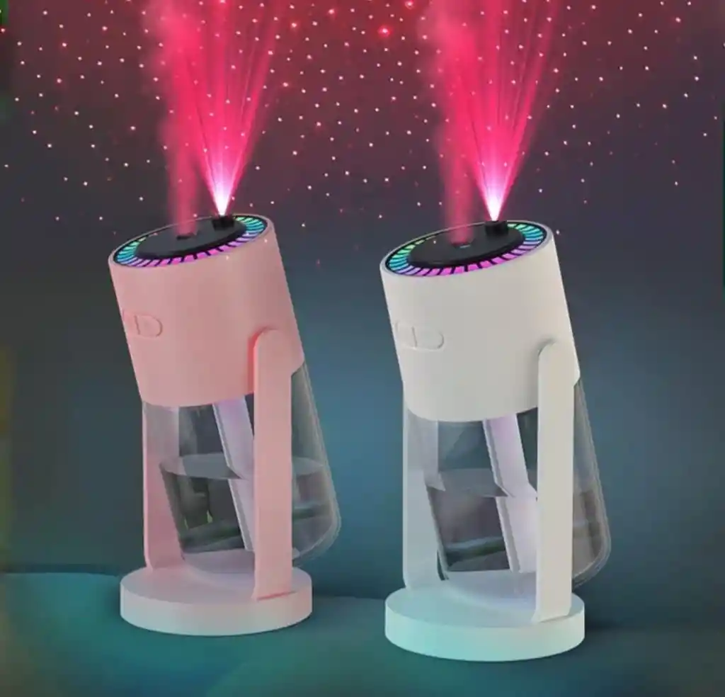 Humidificador Proyector Diseño Estrellas