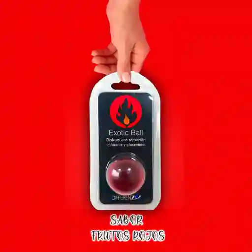 Exotic Ball Frutos Rojos Lubricante En Perla