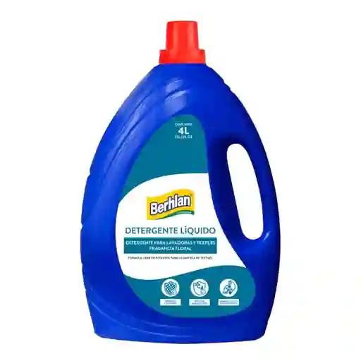 Detergente Líquido Berhlan X 4 Litros