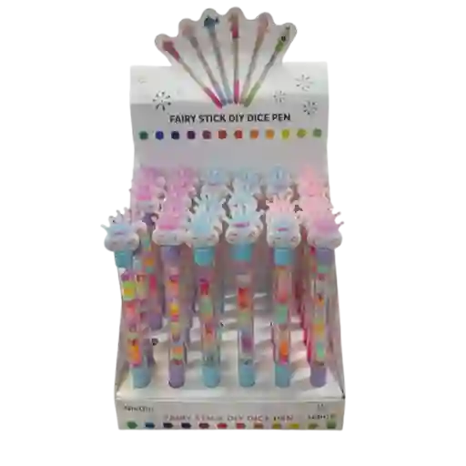 Esfero Boligrafo Arcoiris Armar Pulsera Manilla
