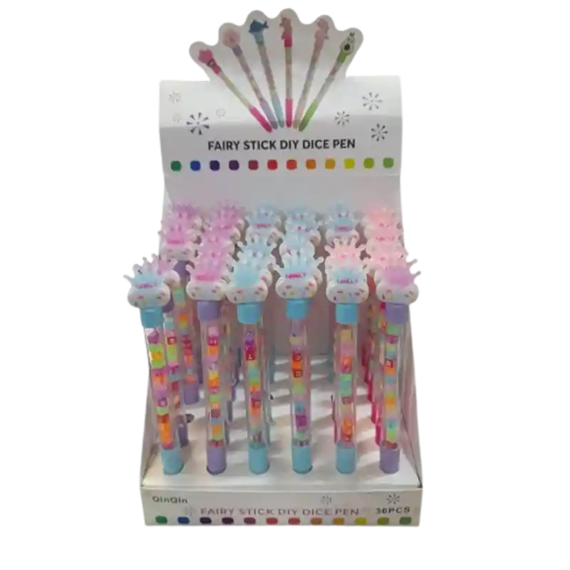Esfero Boligrafo Arcoiris Armar Pulsera Manilla