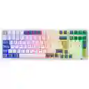 Teclado Gamer Mecánico Inalámbrico Royal Kludge Rk98 Rgb Klein Blue (español)