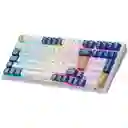 Teclado Gamer Mecánico Inalámbrico Royal Kludge Rk98 Rgb Klein Blue (español)