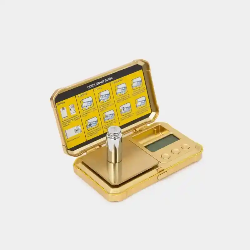 Gramera Digital Con Estuche Dorado 211c