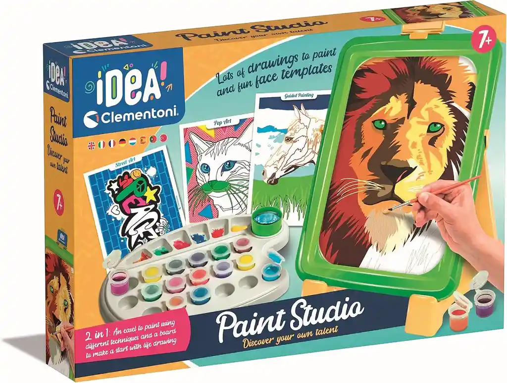 Juego Creativo Estudio De Pintura Con Caballete Para Niños
