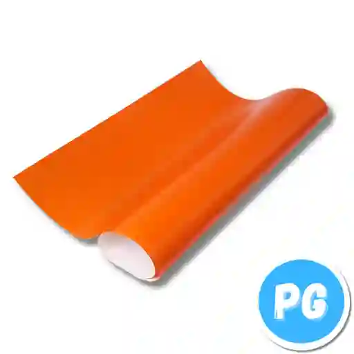 Pliego Papel Silueta Unidad Naranja