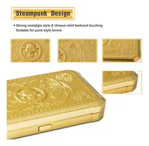 Gramera Digital Con Estuche Dorado 211c