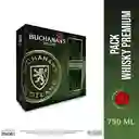 Pack Buchanans 750 Ml + 2 Vasos