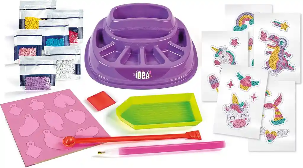 Juego Creativo Fantasía Con Gemas Brillantes Para Niños