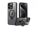 Case Funda Estuche Anillo 360 Iphone 16 Pro Max Super Proteccion